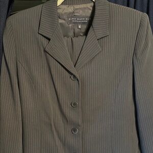 Women's Gray Pinstripe suit